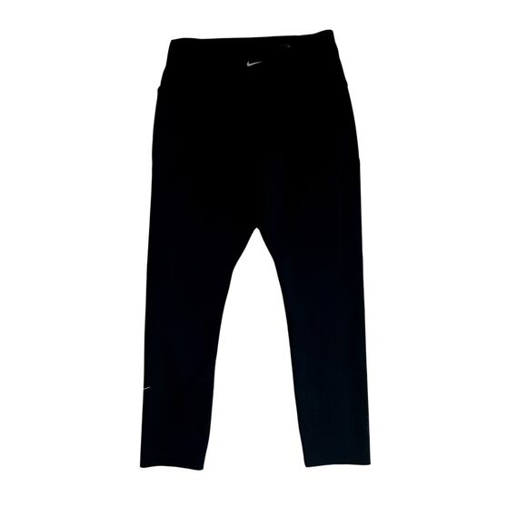 Nike Women’s Dri-FIT Black Leggings Size Small High Rise Athletic Activewear - Picture 7 of 8